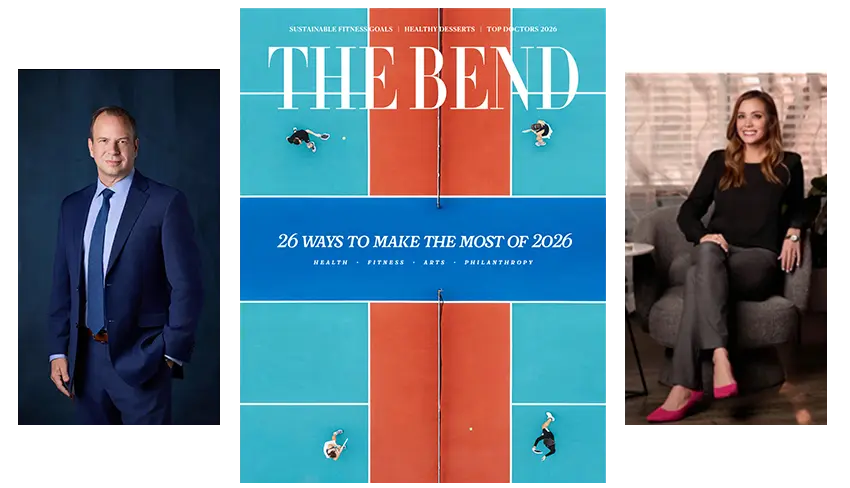 Recognizing Clinical Excellence in South Texas, Dr. John Lusins, MD, and Dr. Megan Talley, MD, Featured in The Bend